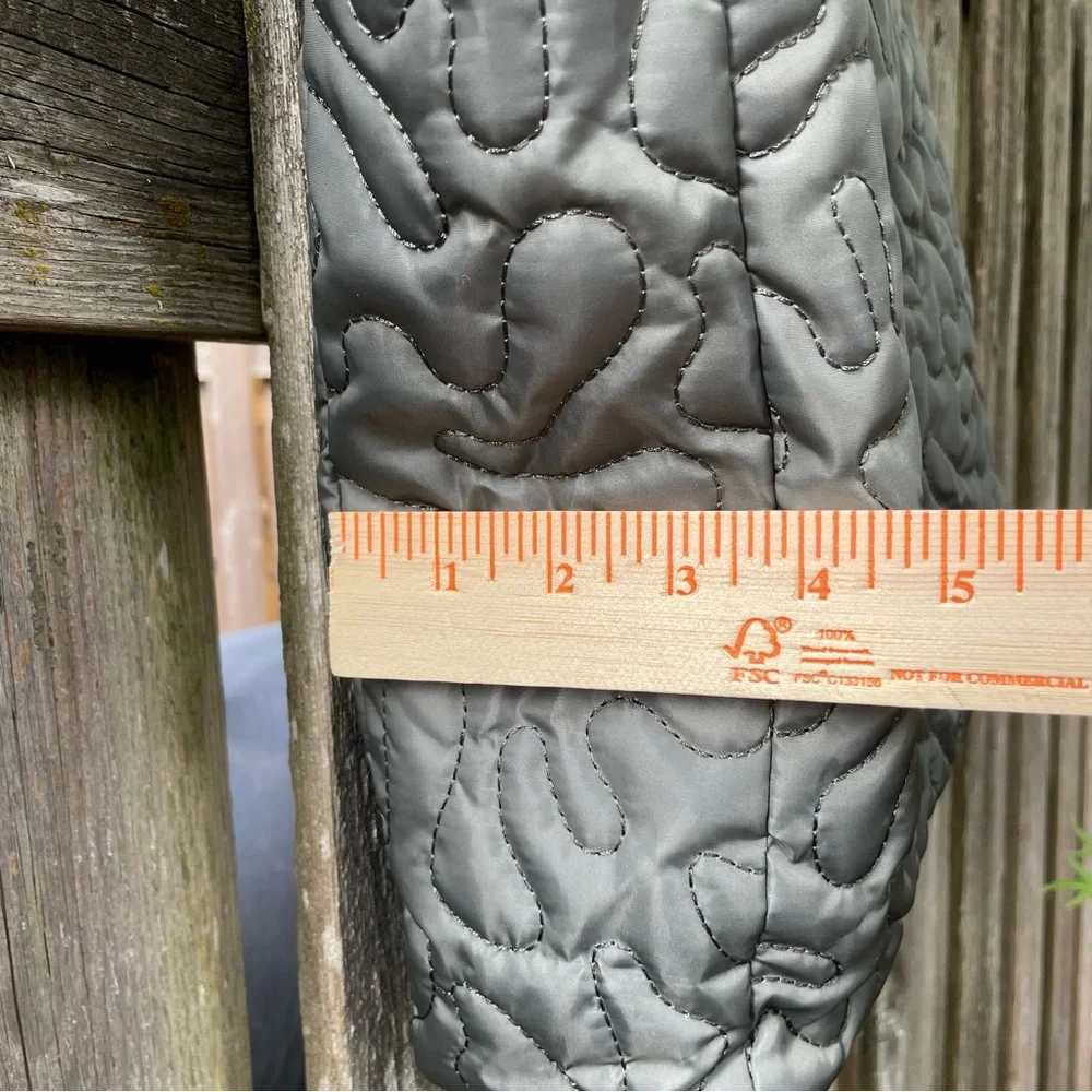 Wild Fable Puffy Quilted Tote Bag Green